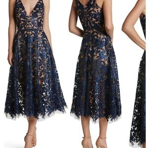 Dress The Population Navy Lace Dress